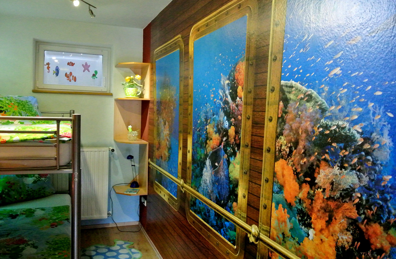 Schlafzimmer 2 - Ferienwohnung Haus \'Sinn\'-lichkeit Schlafzimmer 2 - Ferienwohnung Haus \'Sinn\'-lichkeit